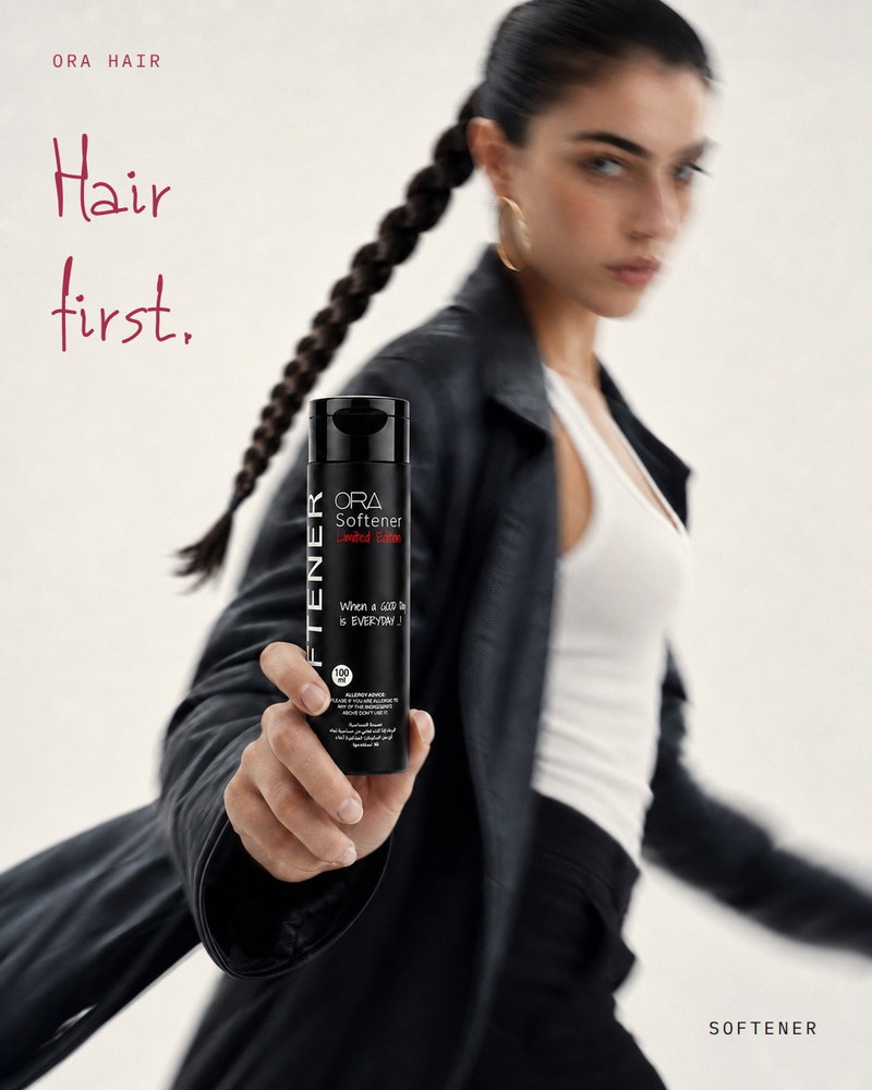 O.01, the first chapter of ORA: a 40-minute treatment at home, with macadamia oil for deep conditioning and vitamins A, D and E.