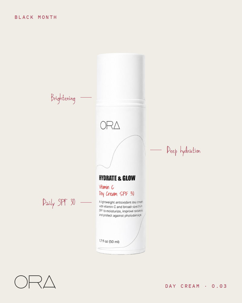 Vitamin C, squalane and broad-spectrum SPF 30 in one lightweight day cream, for skin that sees sun all year.